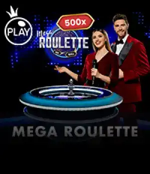 Jeu de Mega Roulette Live avec des numéros chanceux multiplicateurs